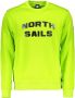 North Sails Groene Sweatshirt met Ronde Hals voor Heren Green Heren - Thumbnail 3
