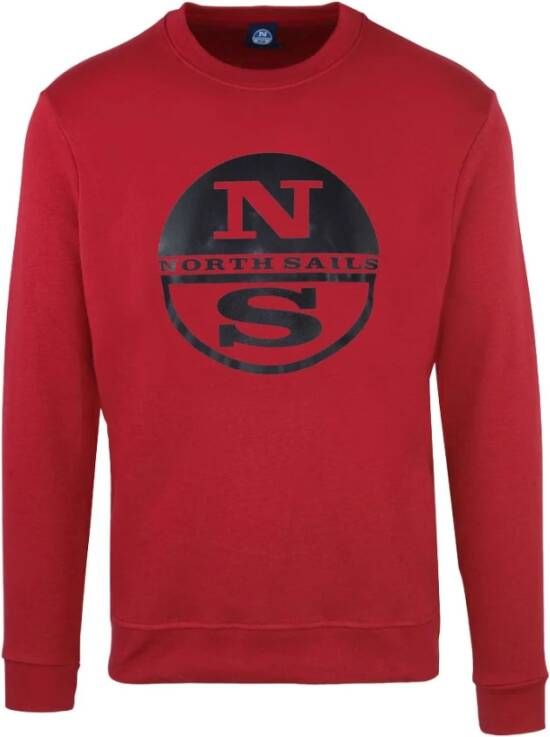 North Sails Sweatshirts Rood Heren