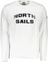 North Sails Klassieke Witte Sweatshirt met Lange Mouwen White - Thumbnail 3