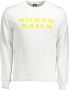 North Sails Biologisch Katoenen Sweatshirt met Geborstelde Achterkant White Heren - Thumbnail 1