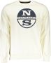 North Sails Elegant wit rond hals sweatshirt Beige Heren - Thumbnail 1