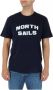 North Sails Blauw Heren T-shirt met Ronde Hals Blue Heren - Thumbnail 1