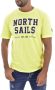 North Sails T-Shirt Yellow Heren - Thumbnail 1