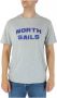 North Sails Grijze Katoenen Ronde Hals T-Shirt Gray Heren - Thumbnail 1