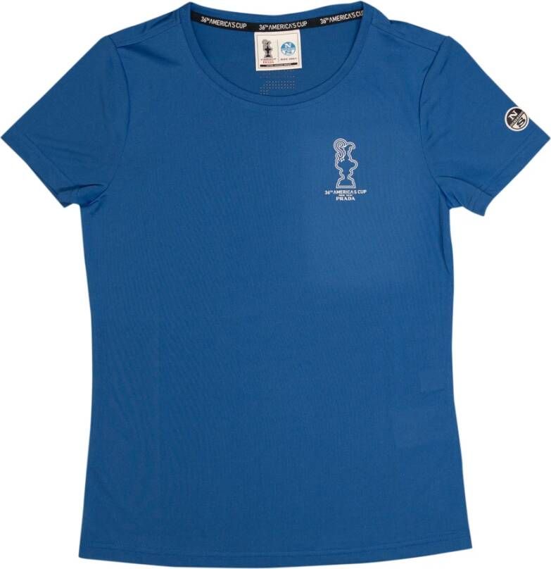 North Sails T-shirt Foehn Blauw Dames