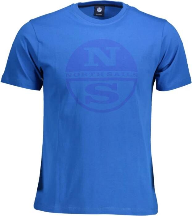 North Sails Stijlvolle T-Shirt Collectie voor Mannen Blue Heren