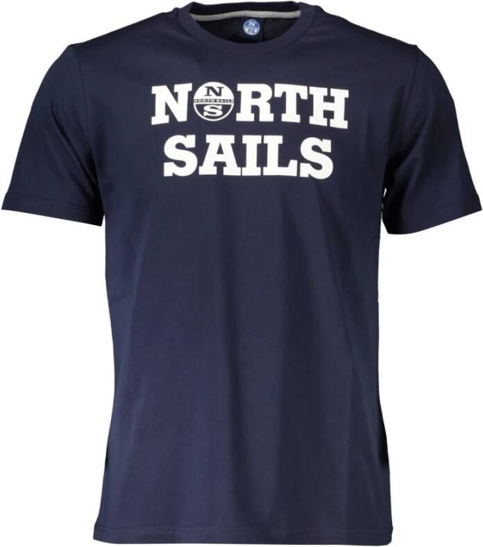 North Sails Green Cotton T-Shirt Groen Heren