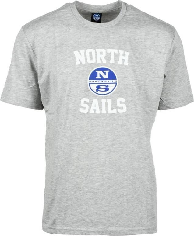 North Sails T-Shirts Grijs Heren
