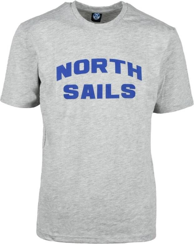 North Sails T-Shirts Grijs Heren