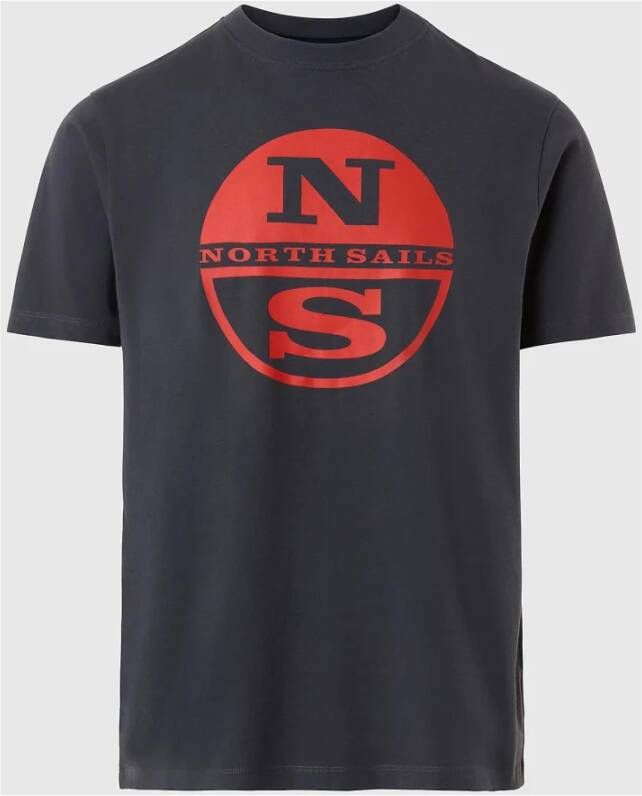 North Sails T-Shirts Grijs Heren