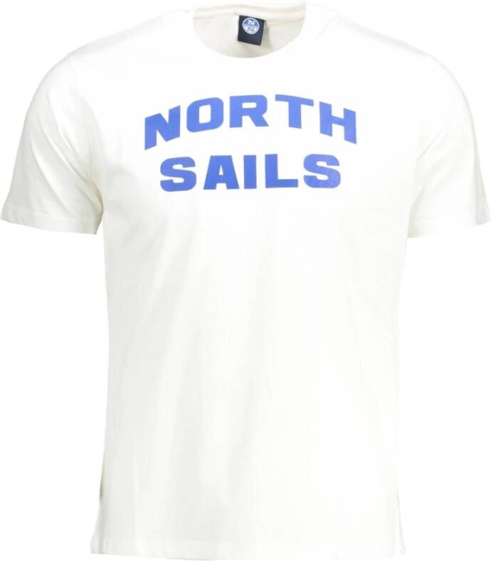 North Sails T-Shirts Wit Heren