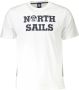 North Sails Organisch T-shirt met ronde hals en korte mouwen White Heren - Thumbnail 2