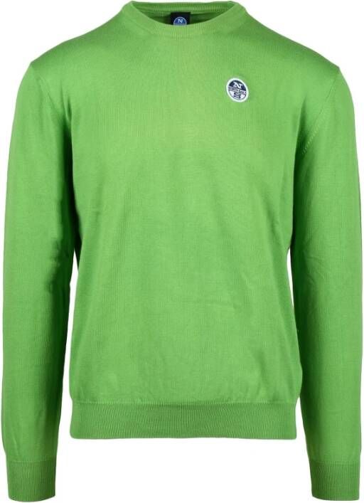 North Sails Trui met ronde hals Groen Heren