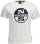 North Sails Organisch T-shirt met ronde hals en korte mouwen White Heren - Thumbnail 1
