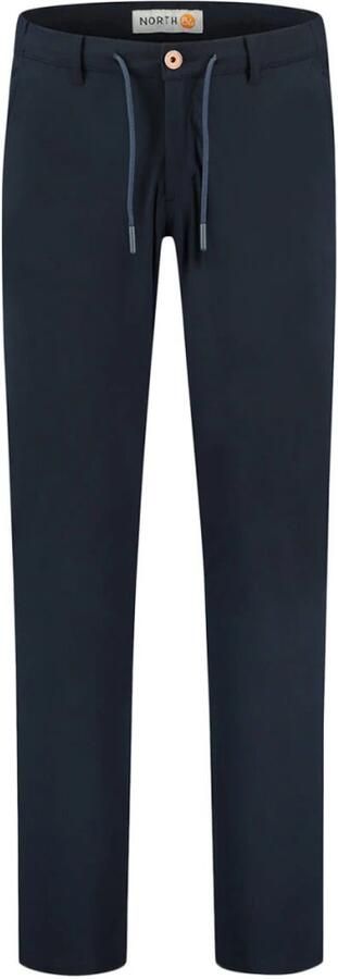 North84 Klassieke Chino Broek Blue Heren
