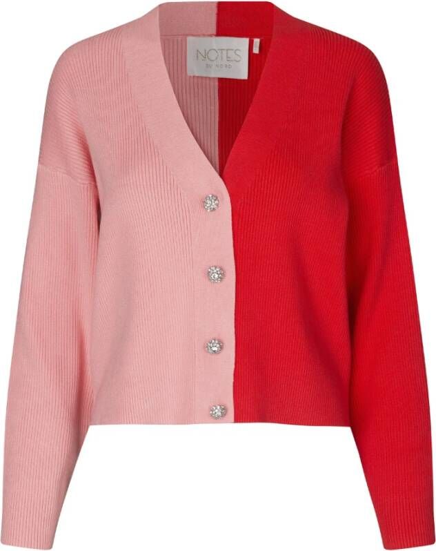 Notes Du Nord Cardigans Roze Dames