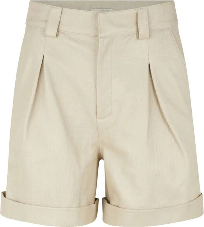 Notes Du Nord Casual Shorts Beige Dames