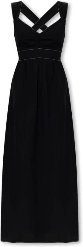 Notes Du Nord Hoxton mouwloze jurk Zwart Dames