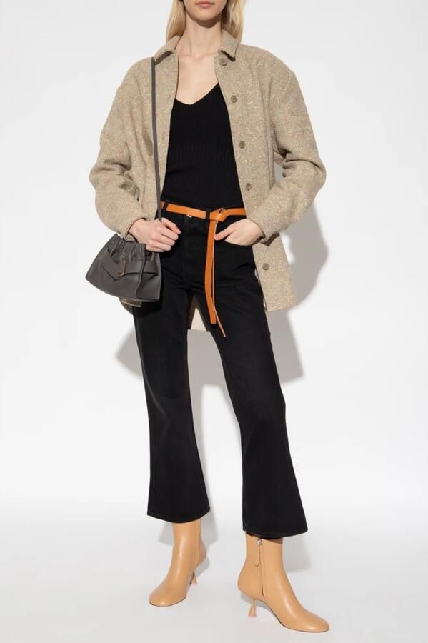 NOTES DU NORD Dames Truien & Vesten Christine Knitted Blouse Zwart - Foto 7