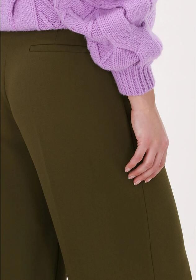 Notes Du Nord Oliana Pants Dark Olive Dames Broeken Green Dames - Foto 3