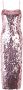 Notes Du Nord Hayden jurk met pailletten Roze Dames - Thumbnail 1