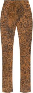 Notes Du Nord Skinny Trousers Bruin Dames