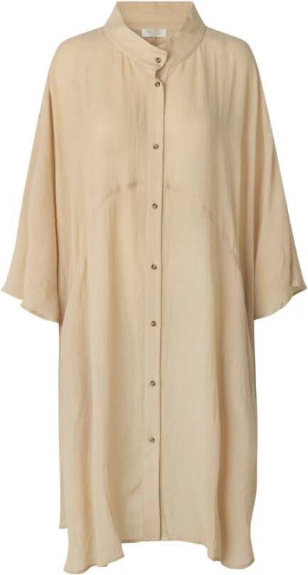 Notes Du Nord Tamia Kaftan -jurk Beige Dames