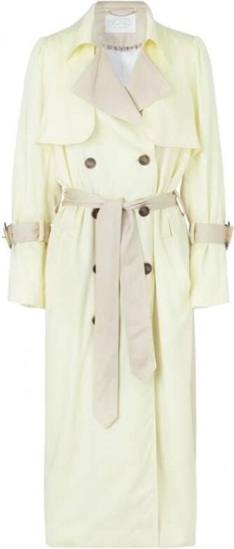 Notes Du Nord Trenchcoat Yellow Dames