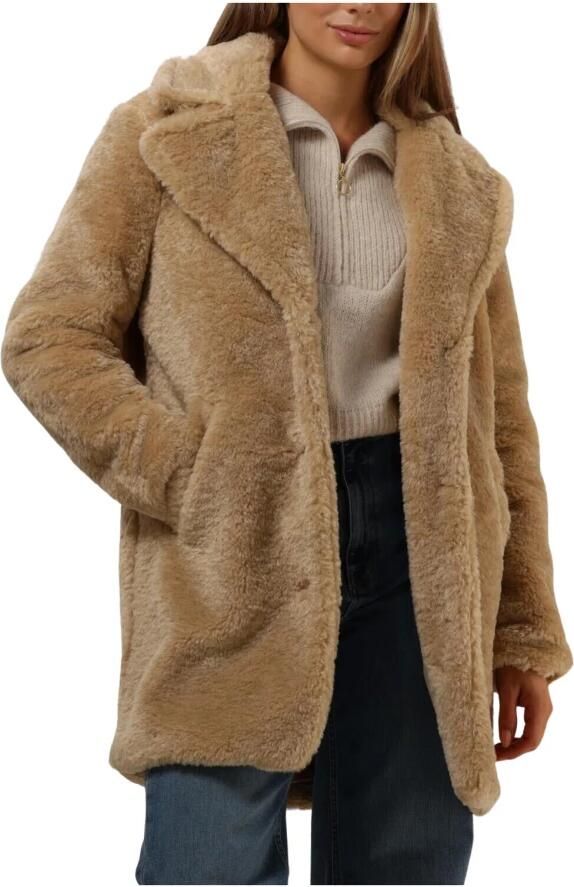 Notre-v Beige Teddy Jas voor Stijlvolle Winter Brown Dames - Foto 7