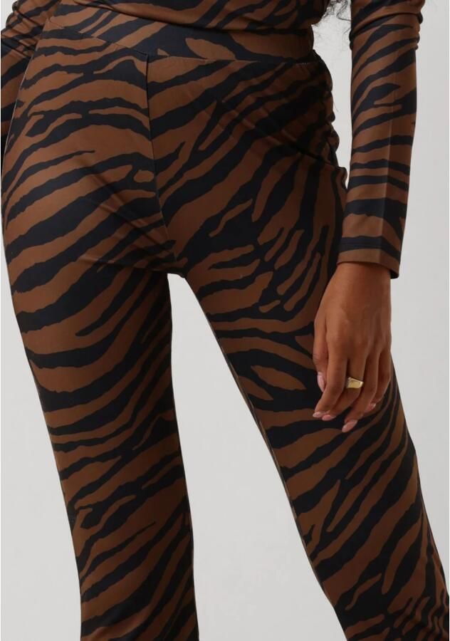 Notre-v Dames Broeken Nv Celeste Flared Pants Brown Dames - Foto 4