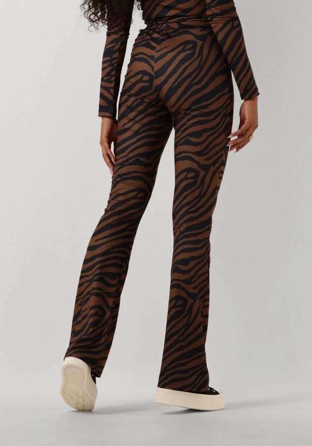 Notre-v Dames Broeken Nv Celeste Flared Pants Brown Dames - Foto 3