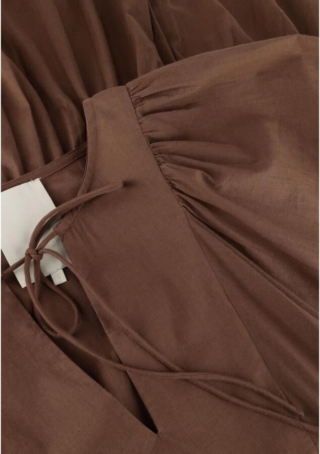 Notre-v Dames Jurken Nv-dente Midi Dress Brown Dames