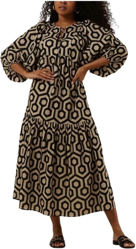 Notre-v Dames Jurken Nv-dente Midi Dress Multicolor Dames - Foto 4