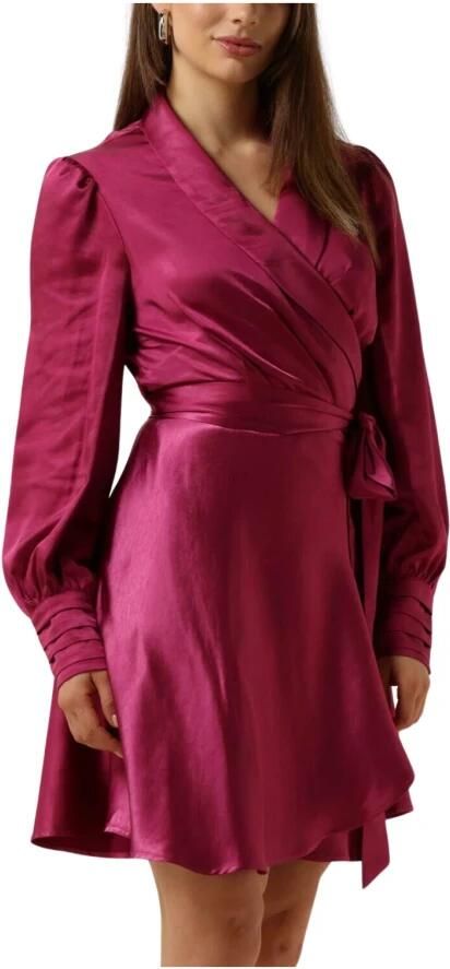 Notre-v Dames Jurken Nv-doris Satin Dress Pink Dames - Foto 3
