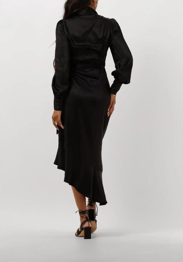Notre-v Dames Jurken Nv-dorissa Satin Dress Black Dames - Foto 2
