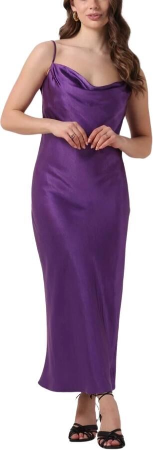Notre-v Dames Jurken Satin Strap Dress Purple Dames - Foto 7