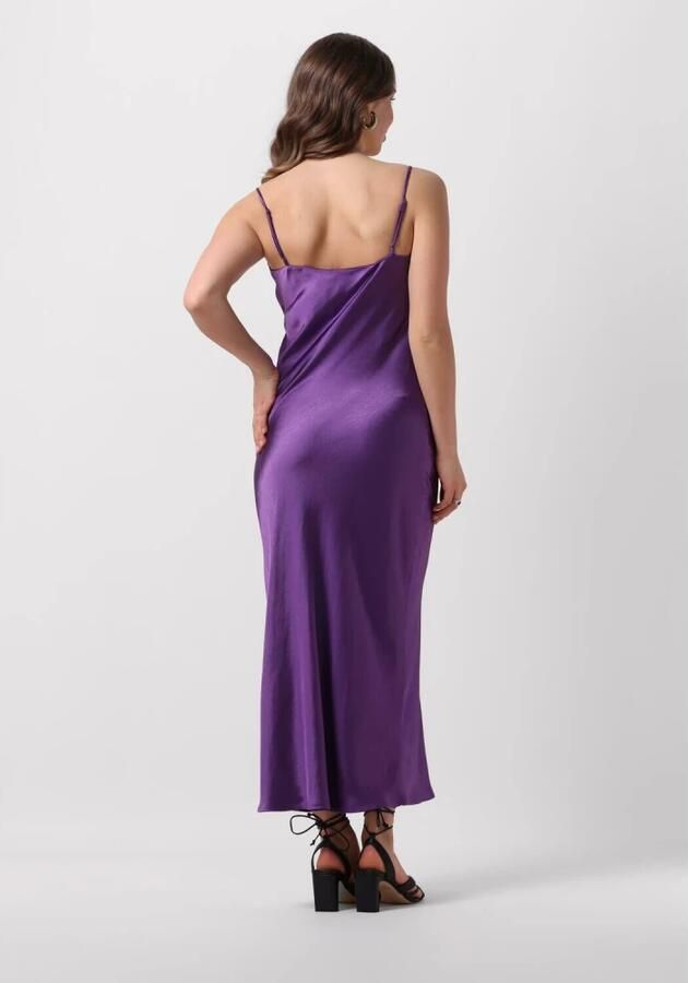 Notre-v Dames Jurken Satin Strap Dress Purple Dames - Foto 6