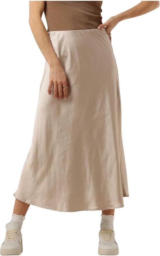Notre-v Dames Rokken Satin Skirt Beige Dames - Foto 3