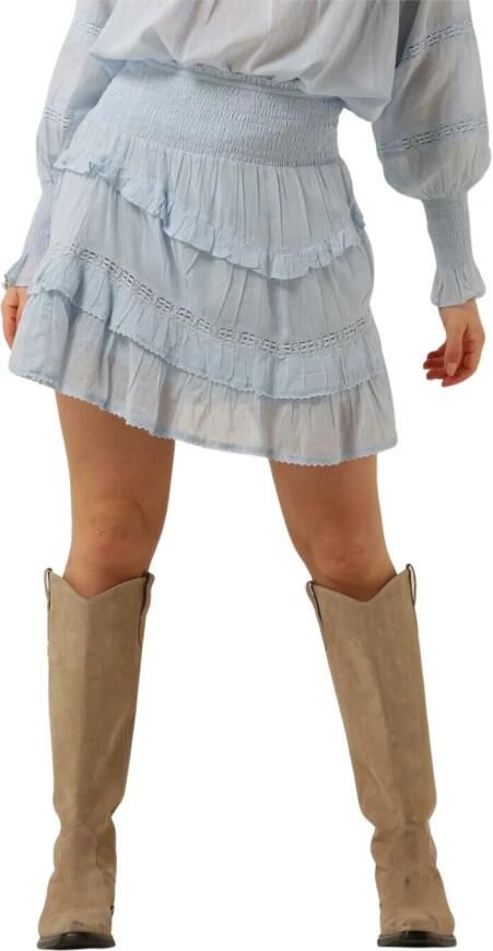 NOTRE-V Dames Rokken Voile Skirt Lichtblauw - Foto 3