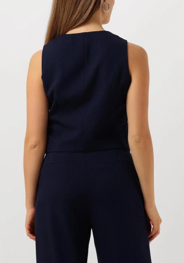 Notre-v Donkerblauwe Elegante Gilet Blue Dames - Foto 6
