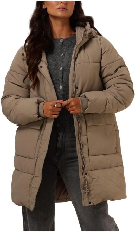 Notre-v Elegante Beige Gewatteerde Jas Beige Dames - Foto 7