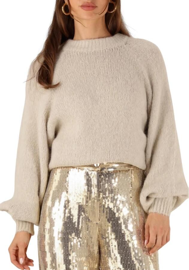 Notre-v Elegante crèmekleurige trui voor vrouwen Beige Dames - Foto 7