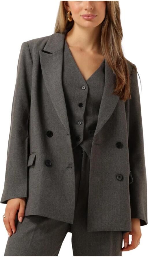 Notre-v Elegante Grijze Blazer Gray Dames - Foto 7