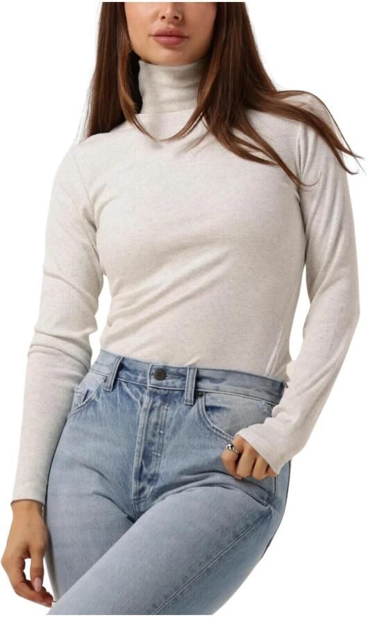 NOTRE-V Dames Truien & Vesten Nv-elize Rollneck Ecru - Foto 7