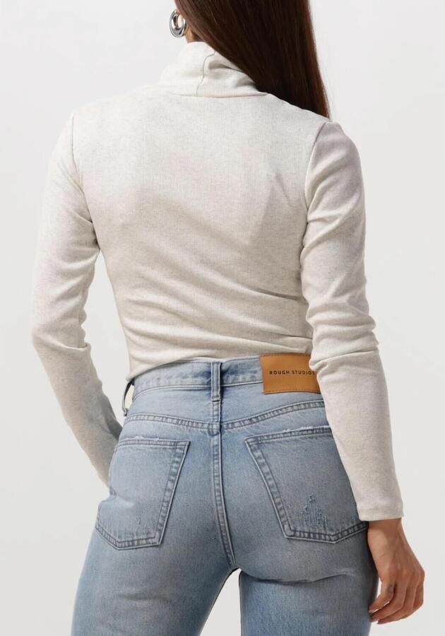 NOTRE-V Dames Truien & Vesten Nv-elize Rollneck Ecru - Foto 6