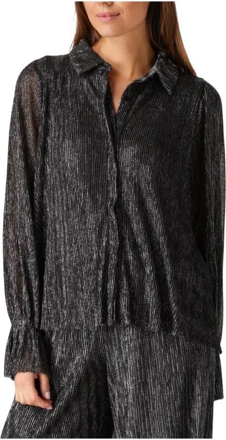 Notre-v Glanzende Brons Glitter Blouse Gray Dames - Foto 7