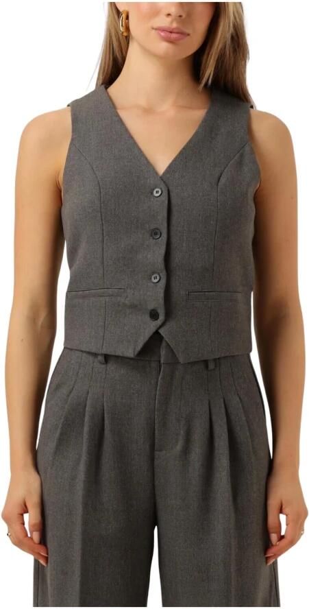 Notre-v Grijze Elegante Gilet voor Vrouwen Gray Dames - Foto 7