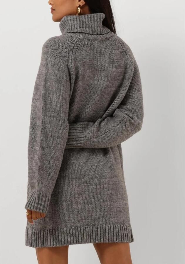 Notre-v Grijze Kabel Gebreide Mini Jurk Gray Dames - Foto 6