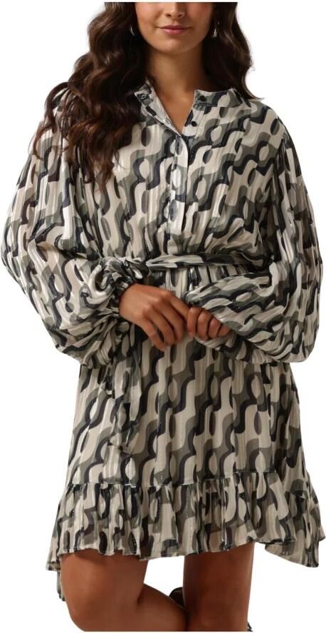 Notre-v Groene Mini Jurk Nv-Elara Multicolor Dames - Foto 7