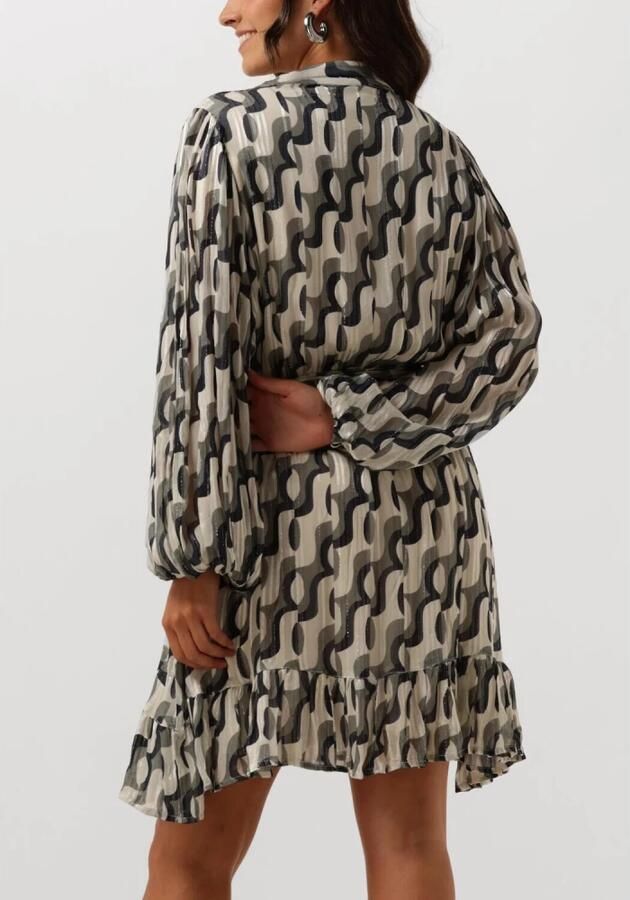 Notre-v Groene Mini Jurk Nv-Elara Multicolor Dames - Foto 6